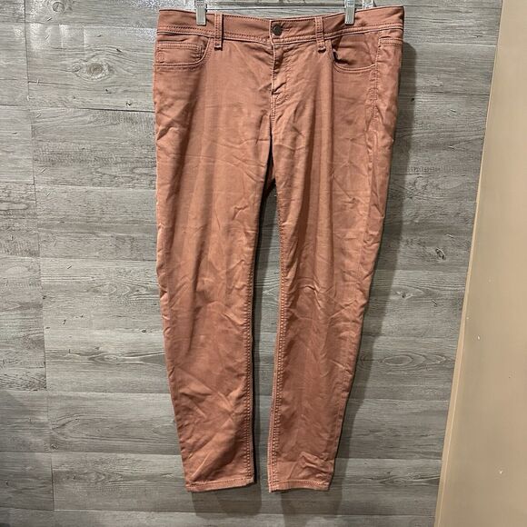 Miss Me Signature Skinny Dusty Rose Stretch Women’s Size 32 (actual 36” X 30”) - Picture 1 of 8